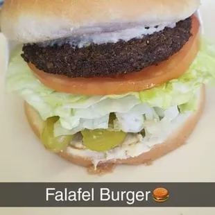 Falafel Burger