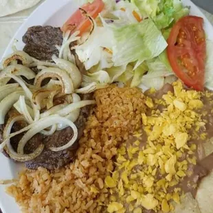 Carne Asada Plate
