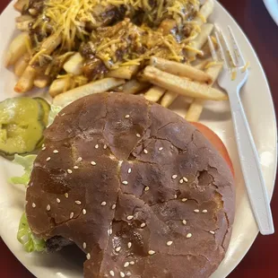 Hamburger Special w/ Fries &amp; 16oz Soda