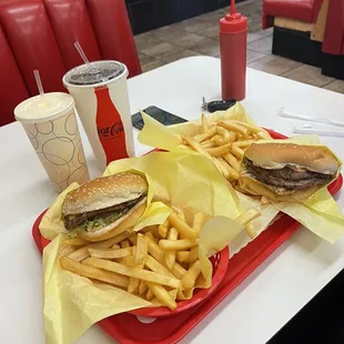 Burger date with my man