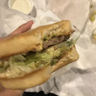 Avocado Burger. Meh