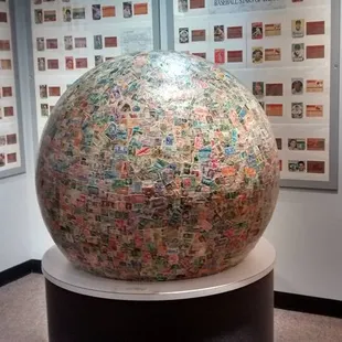 World's Largest Stamp Ball