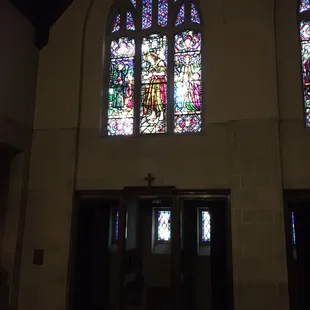 Inside of Dowd Church.