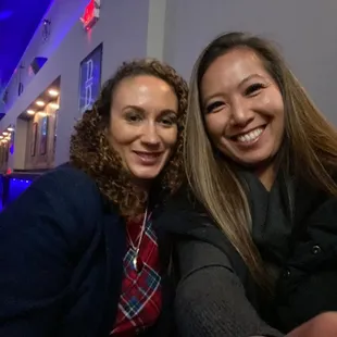 two women posing for a picture