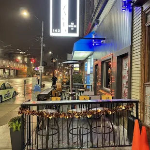 We are located at 142 E Third St. Downtown Dayton, Ohio in the FireBlocks Entertainment District.