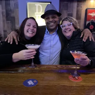 Always good when my friends come.