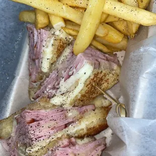 This is our Ham &amp; Swiss sandwich