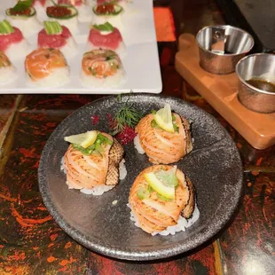 Salmon Toro Aburi Bomb