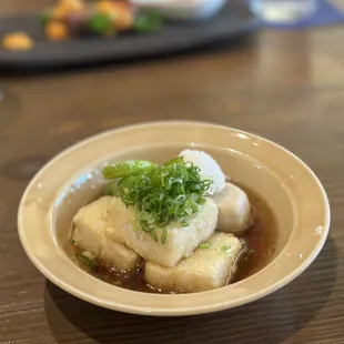 Deep Fried Tofu w/Dashi Sauce