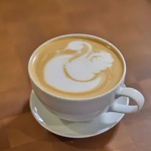 Latte at BPM Coffee, Wine &amp; Pastries