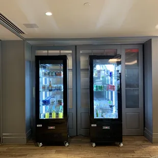 two vending machines
