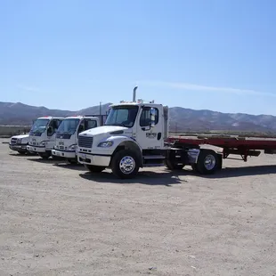 BPS trucks at Fellows