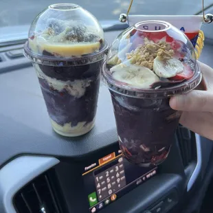 Copo de Açaí com tudo
