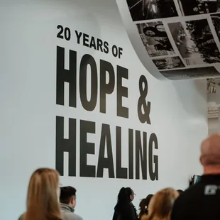 Vinyl stickers for 20 years of The Fellowship Church