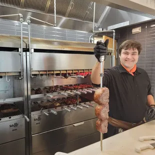 Meat carving
