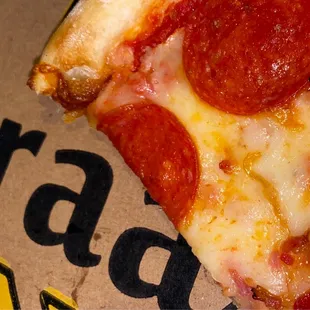 Fly that's been baked on to pizza