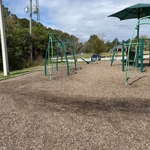 Seesaw and monkey bars