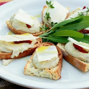 White Bean Bruschetta