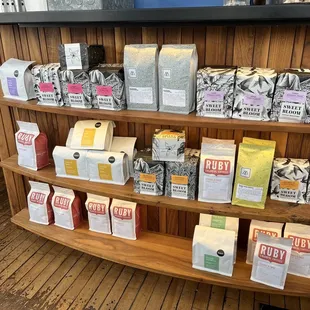 Coffee selection