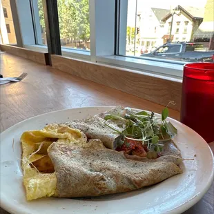 Scrambled Egg Crepe