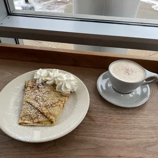 Lemon Curd Crepe