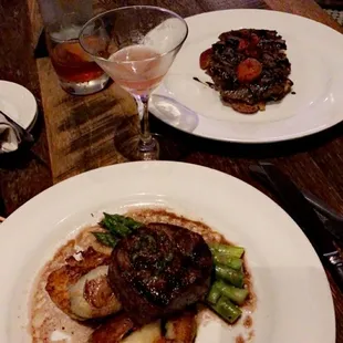 Angus Reserve Tenderloin, Prime Flat Iron Sirloin Steak