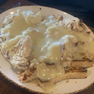 Open Faced Turkey. Excellent...