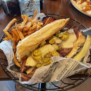 Cowboy Brisket Sandwich