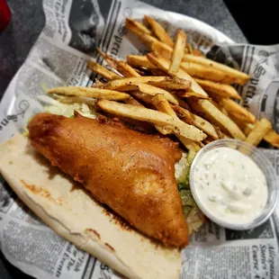 Walleye Sandwich