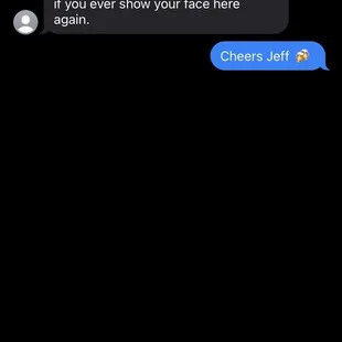 Came in after 8 months. Said hi, ate dinner, had a beer and left. No reason for this.