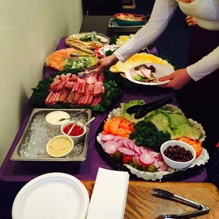 Catered events! Everyone loved the food!