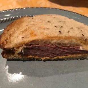 Ordered my Reuben with light sauce.