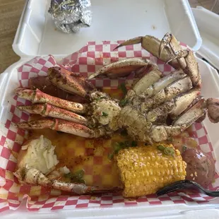 Dungeness crab platter. It was amazing!!!