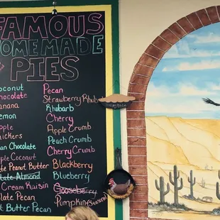 They are known around these parts for their fantastic homemade pies