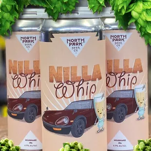 three cans of nilla