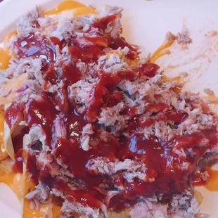 Pork Nachos.