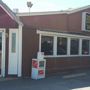 The best food comes from sweet little local joints like Brads.