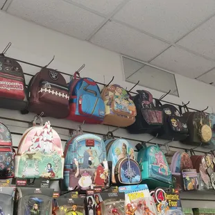 Backpacks (and purses further down)