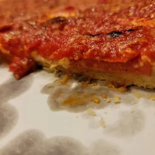 Pepperoni Deep Dish Pizza