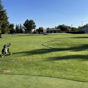 First hole from the club house.