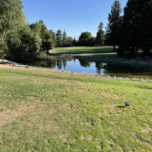 One of 2 water holes....don't lose your ball in the water...lol