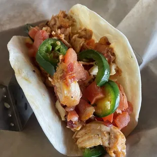 Chopped Chicken Taco