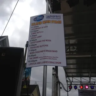 Island main stage #bradystreet