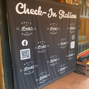 Check in Station