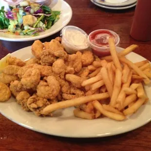 Seafood platter.