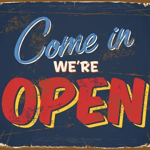 We would love to see you!  Following the guidelines, but still having FUN and serving delicious food &amp; cocktails!!