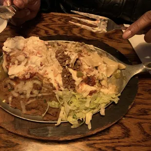 Wet burrito