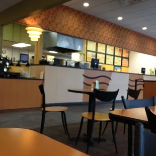 Counter where you order.