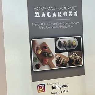 a sign for a bakery