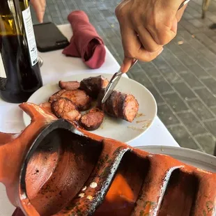 The Portuguese sausage ritual